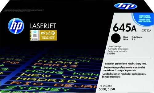 HP 645A oryginalny wkład z czarnym tonerem LaserJet - 1933268