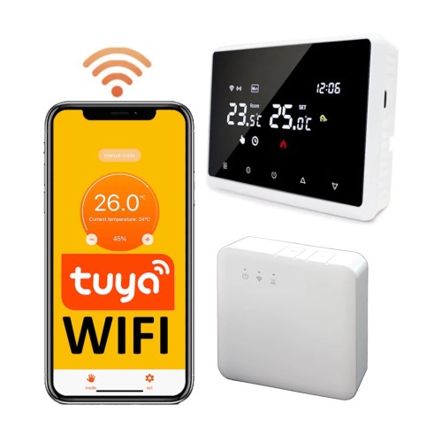 Termostat WiFi Tuya - 2587310