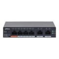 Switch zarządzalny Dahua CS4006-4ET2ET-60 6x10/100Mbps PoE 60W - 2532894