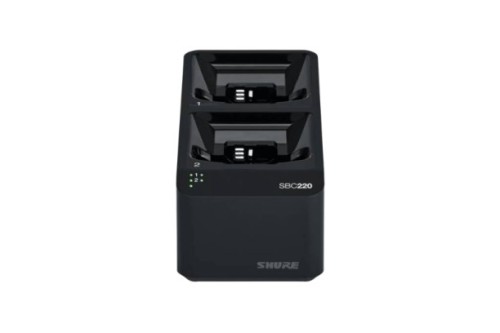 Shure SBC220 Organizery do stacji ładującej Wolnostojący Plastik Czarny - 2550680