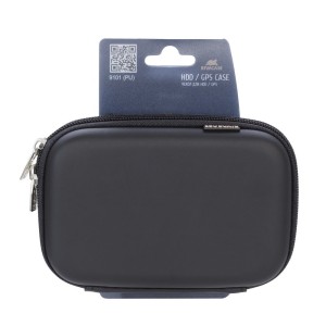 Rivacase 9101 10,9 cm (4.3") Futerał Czarny Poliester, Poliuretan
