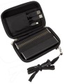 Rivacase 9101 10,9 cm (4.3") Futerał Czarny Poliester, Poliuretan - 2590160