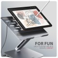Stojak na laptop 10-16" + hub I/O 7 w 1 AXAGON - 2590476