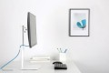 Neomounts FPMA-D890WHITE uchwyt / stojak do monitorów 76,2 cm (30") Biurko Biały - 2607412
