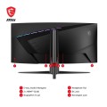 Zakrzywiony monitor do gier MSI MAG 345CQRDE 34" - Płaski ekran - 86,4 cm - 2551642