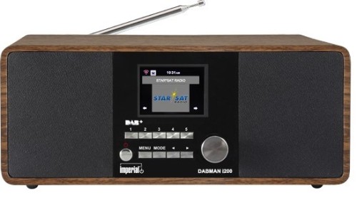 Radio imperial DABMAN i200 Internet/DAB+/DAB/UKW holzoptik - 2592404