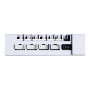 Lian Li EDGE HUB, 4x USB, 6x PWM - biały