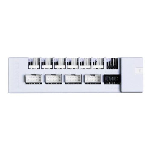 Lian Li EDGE HUB, 4x USB, 6x PWM - biały - 2553525