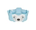 Extralink Aparat cyfrowy Kids Camera H28 Dual Niebieski 1080P 30fps, wyświetlacz 2.0" - 2595700