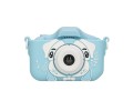 Extralink Aparat cyfrowy Kids Camera H28 Dual Niebieski 1080P 30fps, wyświetlacz 2.0" - 2595696