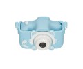Extralink Aparat cyfrowy Kids Camera H27 Dual Niebieski 1080P 30fps, wyświetlacz 2.0" - 2595688