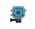 Extralink Kamera Kids Camera H18 Niebieska 1080P 30fps, IP68, wyświetlacz 2.0" - 2595707