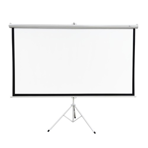 Extralink Ekran projekcyjny Projection Screen 100" 16:9, 220x125cm, PVC, pół-automatyczne zwijanie - 2597020