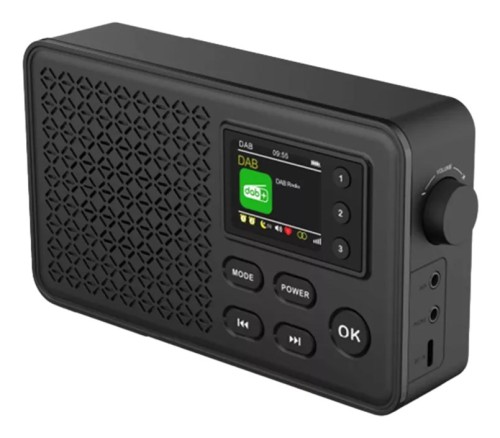 Denver DAB-57 radio Przenośny Czarny - 2553517