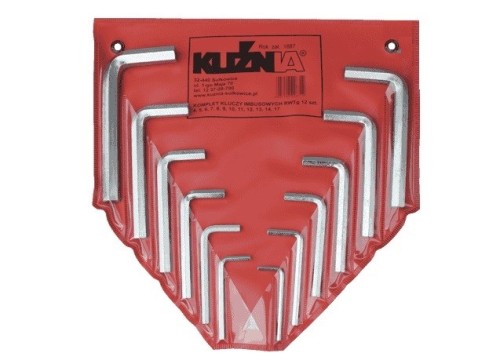 Komplet kluczy imbusowych 12 sztuk - 2553076