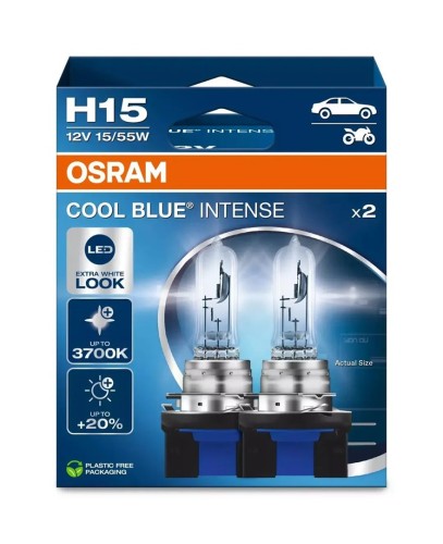 Żarówka (Zestaw 2szt.) H15 12V 55/15W PGJ23T-1 Cool Blue Intense NextGen - 2593383