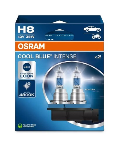Żarówka (Zestaw 2szt.) H8 12V 35W PGJ19-1 Cool Blue Intense NextGen 5000K - 2593381