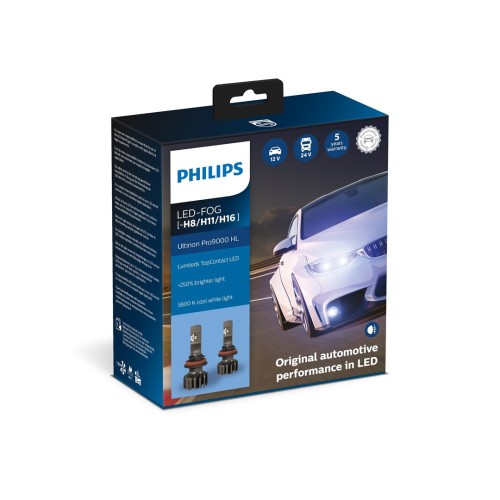 Żarówka Philips Led H8/H11/H16 U90CW - 2553866