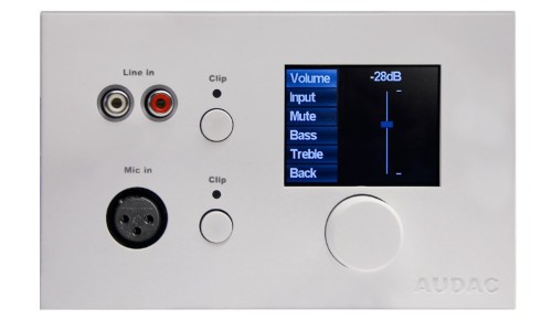 Cyfrowy panel sterujący AUDAC MWX65/W biały - 2552844