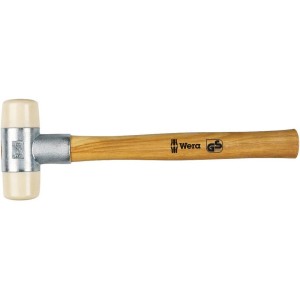 Wera 05000320001 młotek Młotek bezodrzutowy Beżowy, Drewno