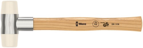 Wera 05000320001 młotek Młotek bezodrzutowy Beżowy, Drewno - 2553138
