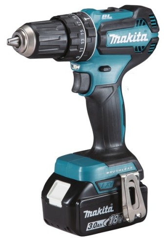 Wiertarko-wkrętarka akumulatorowa udarowa BLDC 18V 3*3.0AH - 2552605