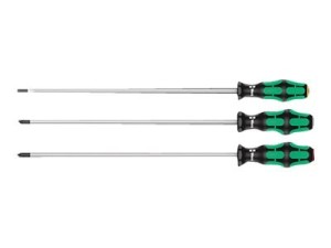 Zestaw wkrętaków Kraftform z trzpieniem 300 mm, 3 części