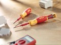 Wkrętak z magazynkiem bitów Liftup Electric płaski, Pozidriv - 2553263