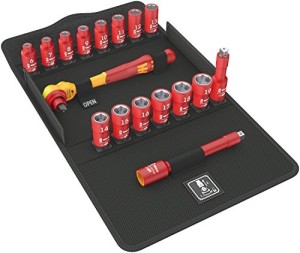 Zestaw z grzechotką Zyklop 3/8'' VDE, 8100 SB VDE 1, 17CZ