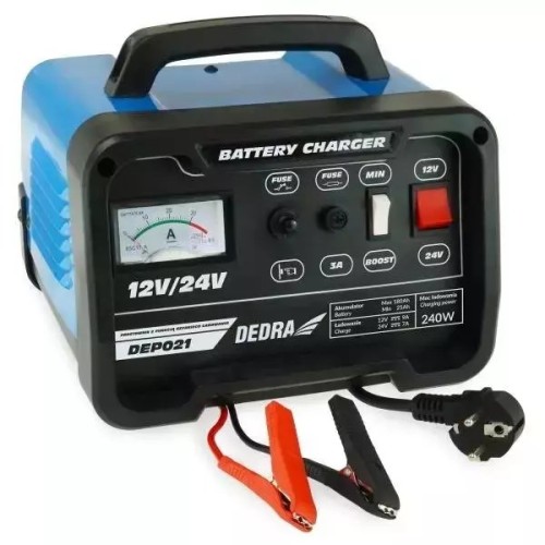 Dedra Prostownik 12/24V 25-180Ah - 2549207