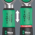 Klucz dynamometryczny 1/4" WERA zestaw 23 części - 2553120