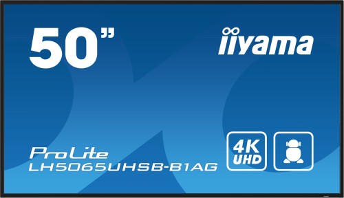 iiyama ProLite LH5065UHSB-B1AG - Przekątna 50" - Płaski ekran - 125.7 cm - 2552098