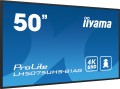 Monitor Iiyama ProLite LH5075UHS-B1AG - Przekątna 50" - Płaski ekran - 125.7 cm - 2552227