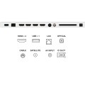 Telewizor TCL NXTFrame 55A300W QLED 55'' 4K Ultra HD 144Hz Google TV Dolby Vision IQ Biały - 2600546