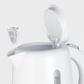 SEVERIN CZAJNIK ELEKTR. BIAŁY, PLASTIK, POJ. 1,7 L, ZAKRYTA GRZAŁKA, DUŻY OTWÓR, DŁ. PRZEWODU 70 CM, MOC 2200W WK4325 - 2602689