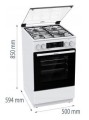 Kuchnia GORENJE GK5C41WH (WYPRZEDAŻ) - 2603038