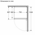 Chłodziarko-zamrażarka BOSCH KGN497LDF - 2603091