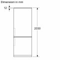 Chłodziarko-zamrażarka BOSCH KGN497LDF - 2603092