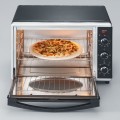 SEVERIN MINI PIEKARNIK, TERMOOBIEG, TEMP. DO 230°C, TIMER DO 120 MIN, KAMIEŃ DO PIZZY, RUSZT, ROŻEN , 42 L, 1800W TO2058 - 2603198