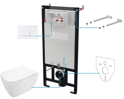 Zestaw WC podtynkowy 6 w 1 - 2604323