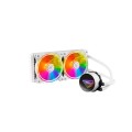 XPG LEVANTE X 240 Procesor Chłodnica hybrydowa 12 cm Biały - 2604887