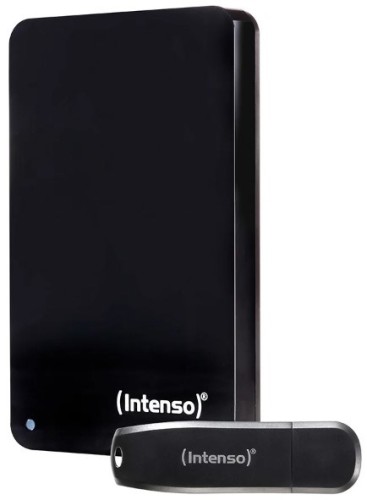 Dysk zewnętrzny 1TB USB3 z pamięcią 64GB USB, kolor czarny, model INTENSO - 2585970