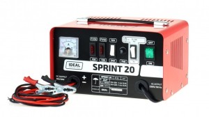 Prostownik SPRINT 20, napięcie ładowania: 12/24 V IDEAL, prąd ładowania: 20A, napięcie zasilania: 230V, rodzaj akumulatora: Ca/Ca