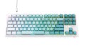 Klawiatura gamingowa Havit KB901L (biało-zielony) - 2605767