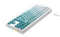 Klawiatura gamingowa Havit KB901L (biało-zielony) - 2605769