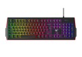 Klawiatura gamingowa Havit KB866L (czarno-czerwony) - 2605774