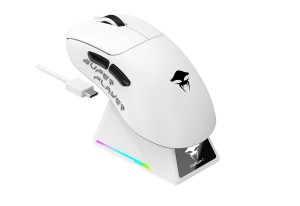 Mysz gamingowa bezprzewodowa Havit StarBlaze-1 (biało-czarny)