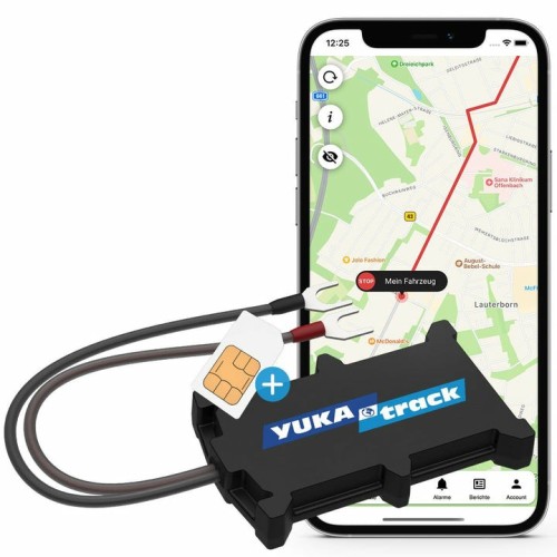 IoT YUKAtrack easyWire 2G AIO Lokalizator samochodowy GPS z kartą SIM + płaskie dane - 2312242