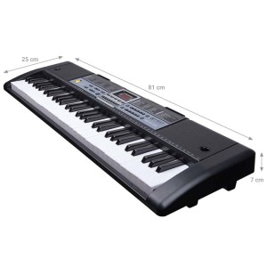MQ 6136L KEYBOARD - Organy z mikrofonem dla dzieci do nauki gry