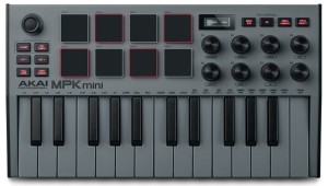 AKAI MPK MINI 3 GREY - Mini klawiatura sterująca